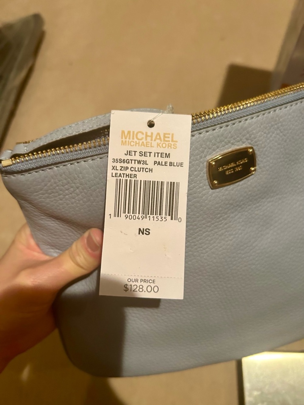 Michael Kors xl zip clutch - Picture 2 of 7